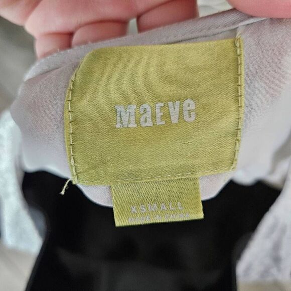 Maeve Swiss Dot Sheet Blouse - Picture 8 of 8